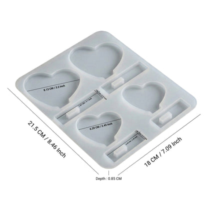 Heart Frame With Stand Mould (C)