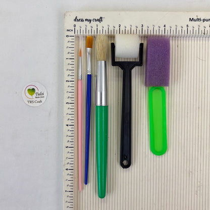 5 Pcs Brush & Sponge set