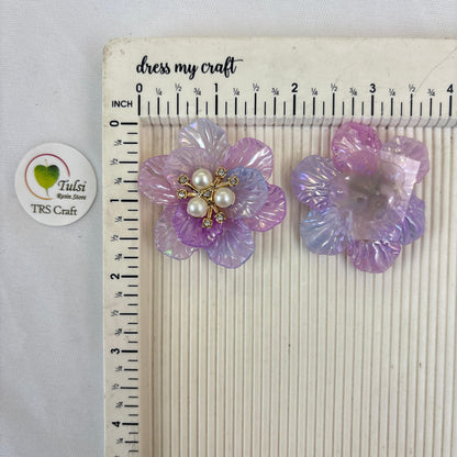 Colourful Plastic Flower (A)