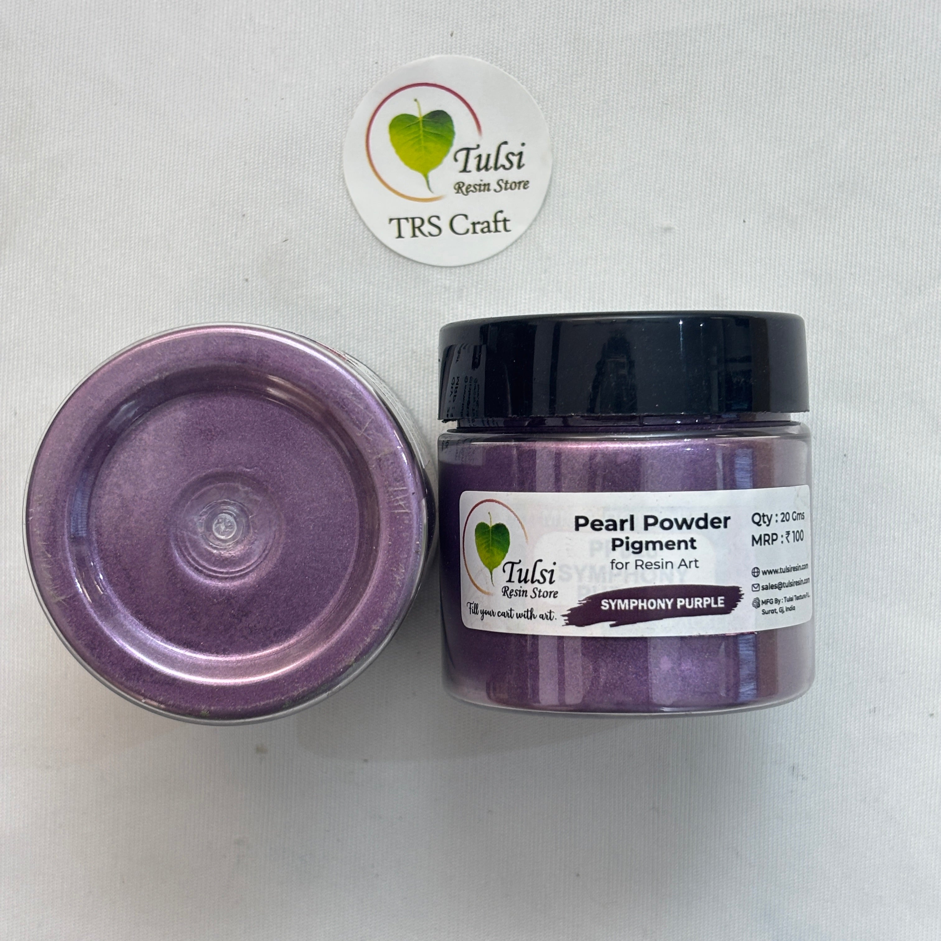 Symphony Purple Pearl Powder Pigment