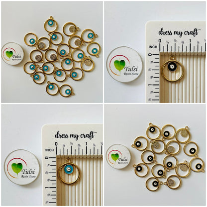 Round Evil Eye Charm