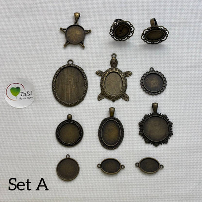 Antique Bazels (Set of 12)