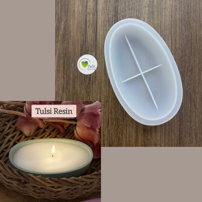 Boat Candle Holder Mould (B) - Small