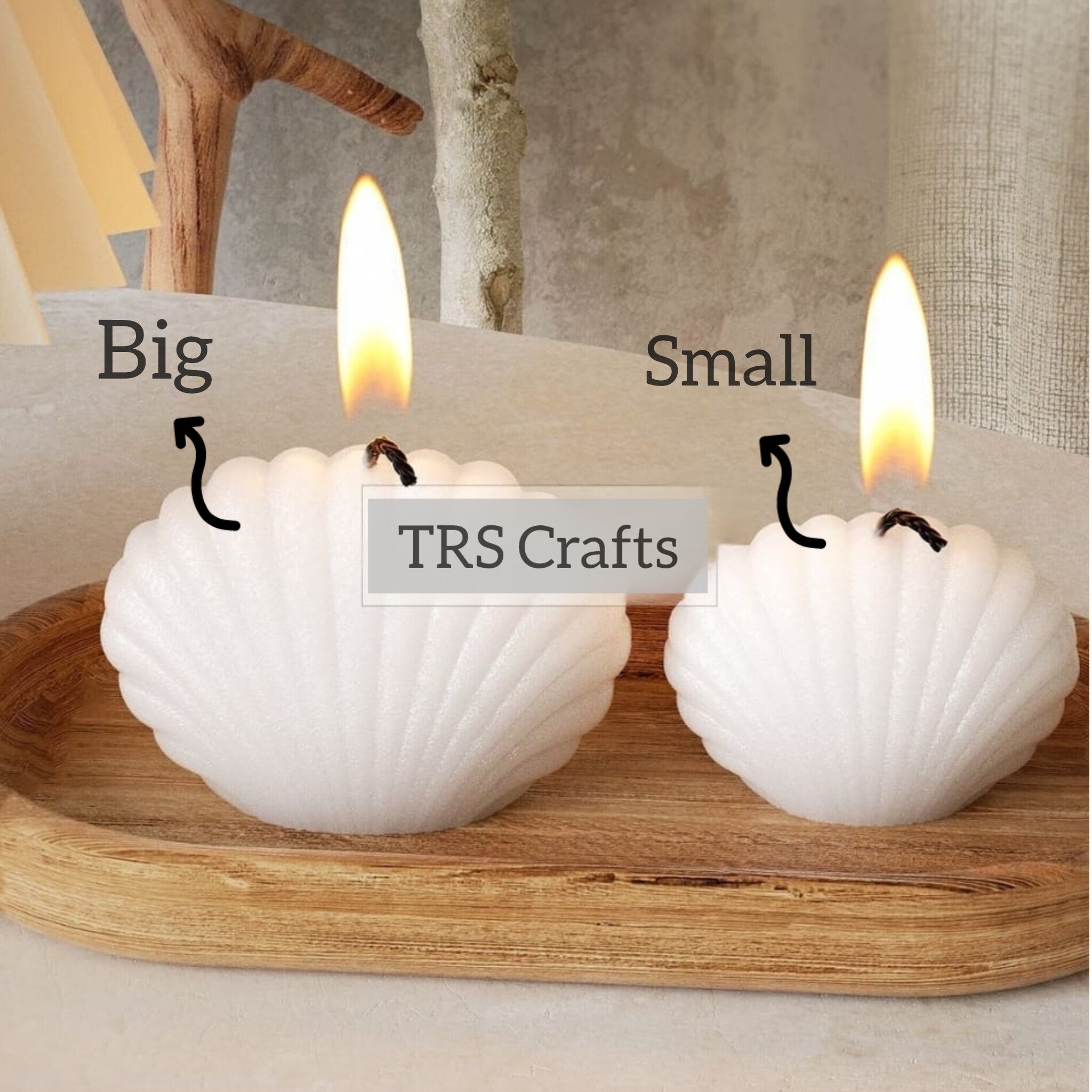 Shell Candle Mould (A) - Big