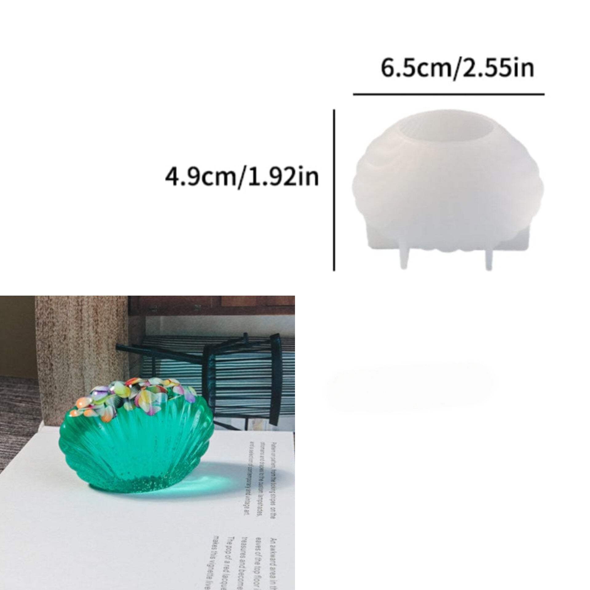 Shell Candle Mould (C)