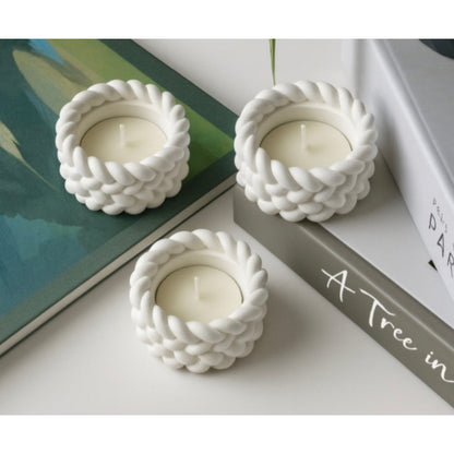 Concrete Jars (A6) - Twisted Round