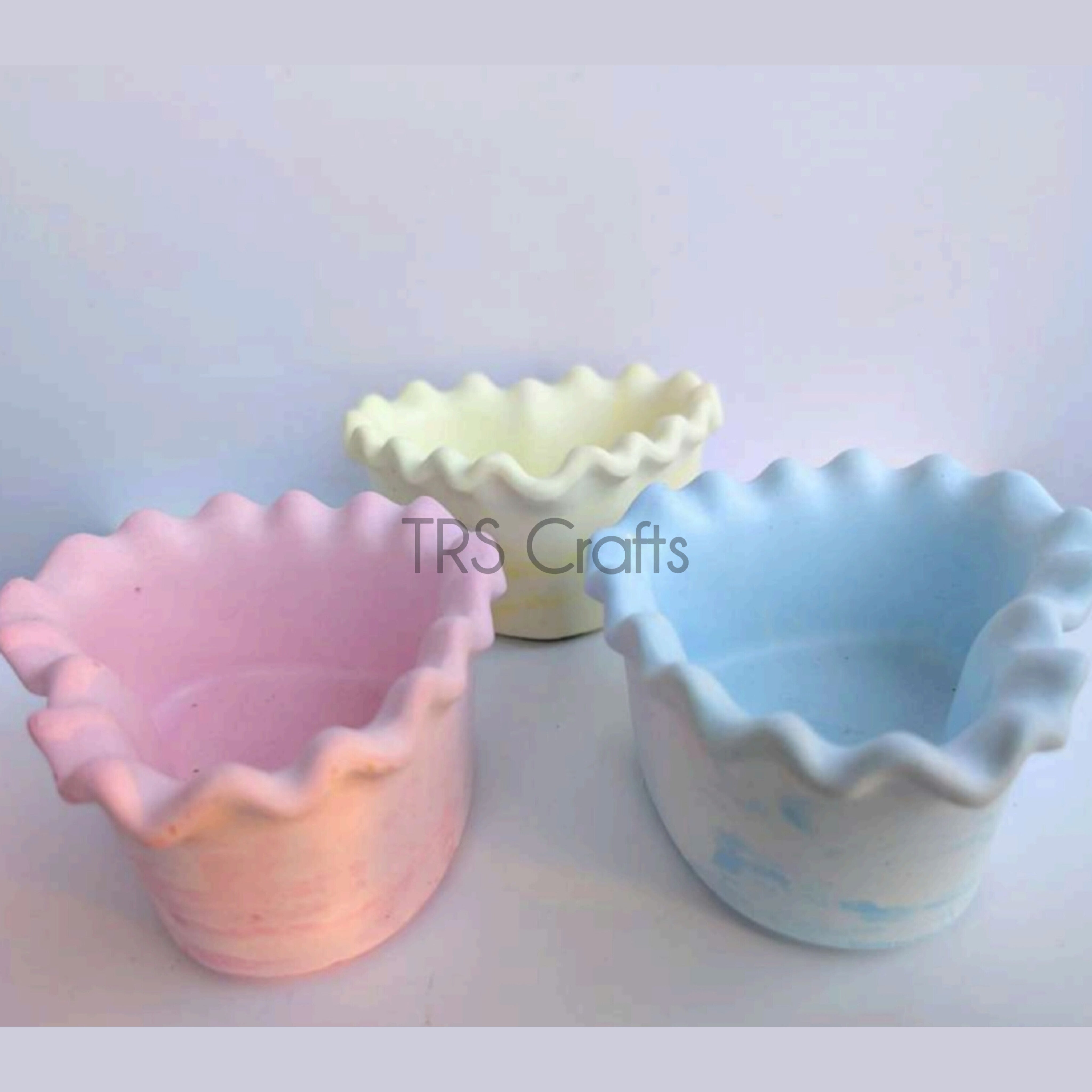 Candle Concrete Jars (A3) - Bubble Heart