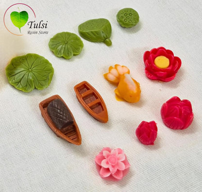 Lotus Pond Miniature Mould (B) - 11 Cavity (HM)