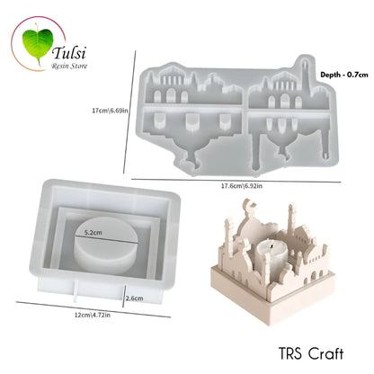 Holy Mosque T-Light Holder Mould (A)