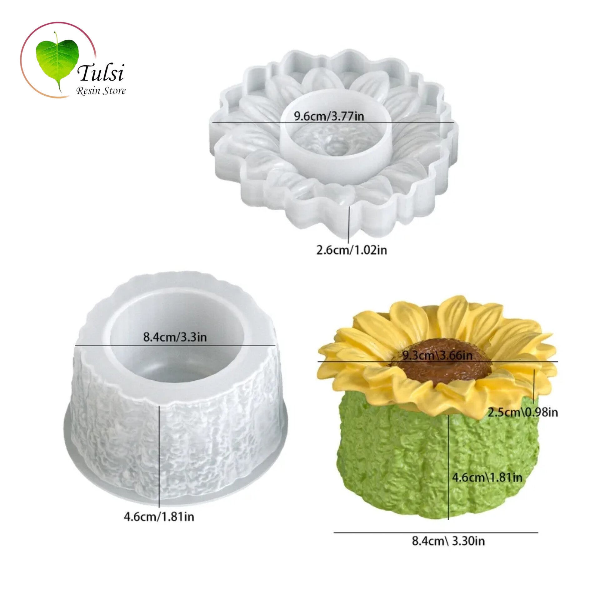 Storage Box Mould (W) - SunFlower