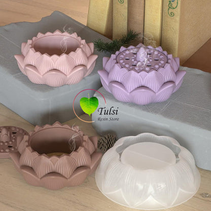 Lotus Candle Holder Mould (C)