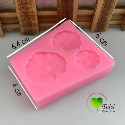 Lotus Pond Miniature Mould (D) - 3 Cavity
