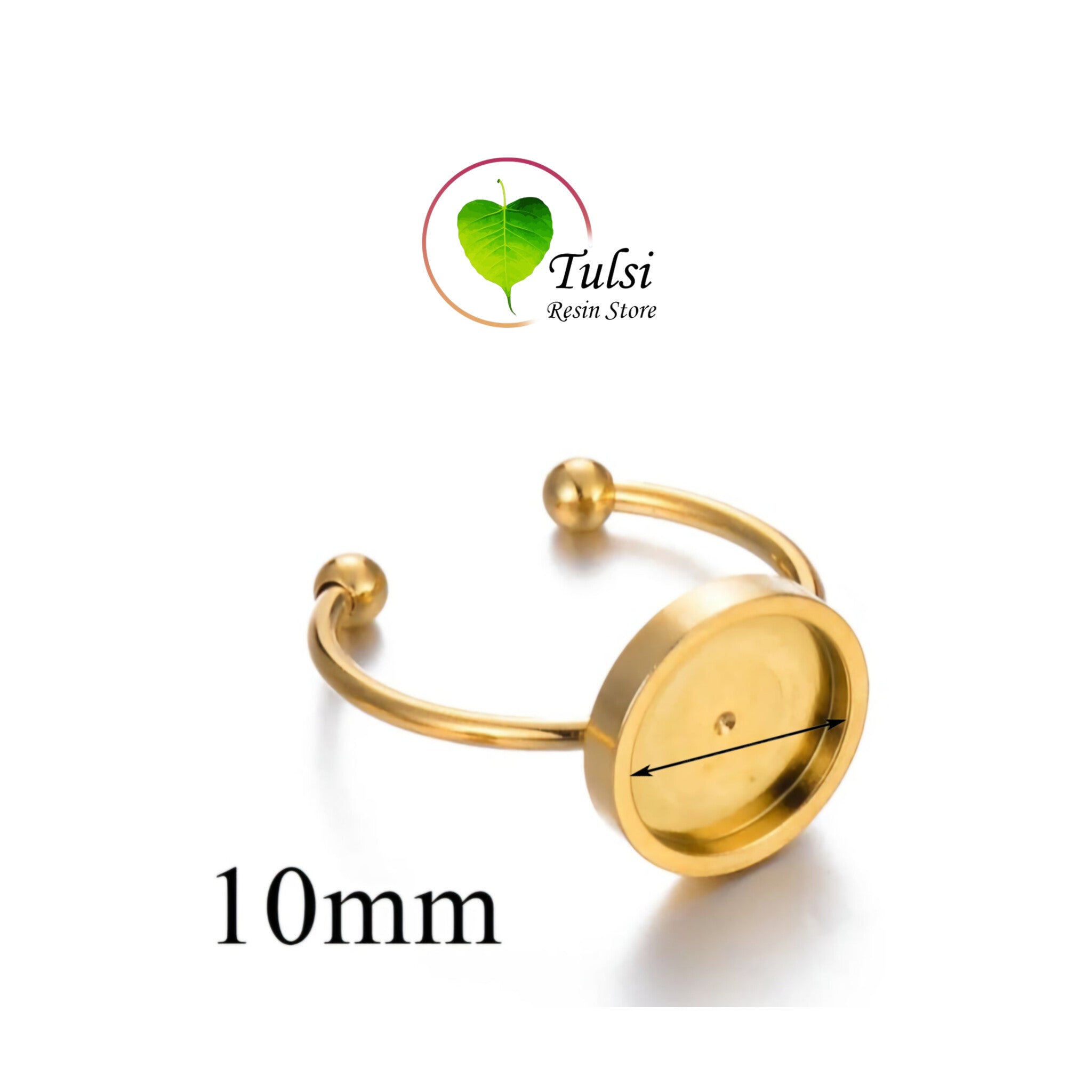 Bazel Ring Base (H) - AntiTarnish