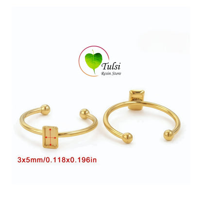 Bazel Ring Base (K) - AntiTarnish