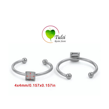 Bazel Ring Base (J) - AntiTarnish