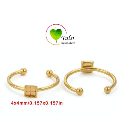 Bazel Ring Base (J) - AntiTarnish