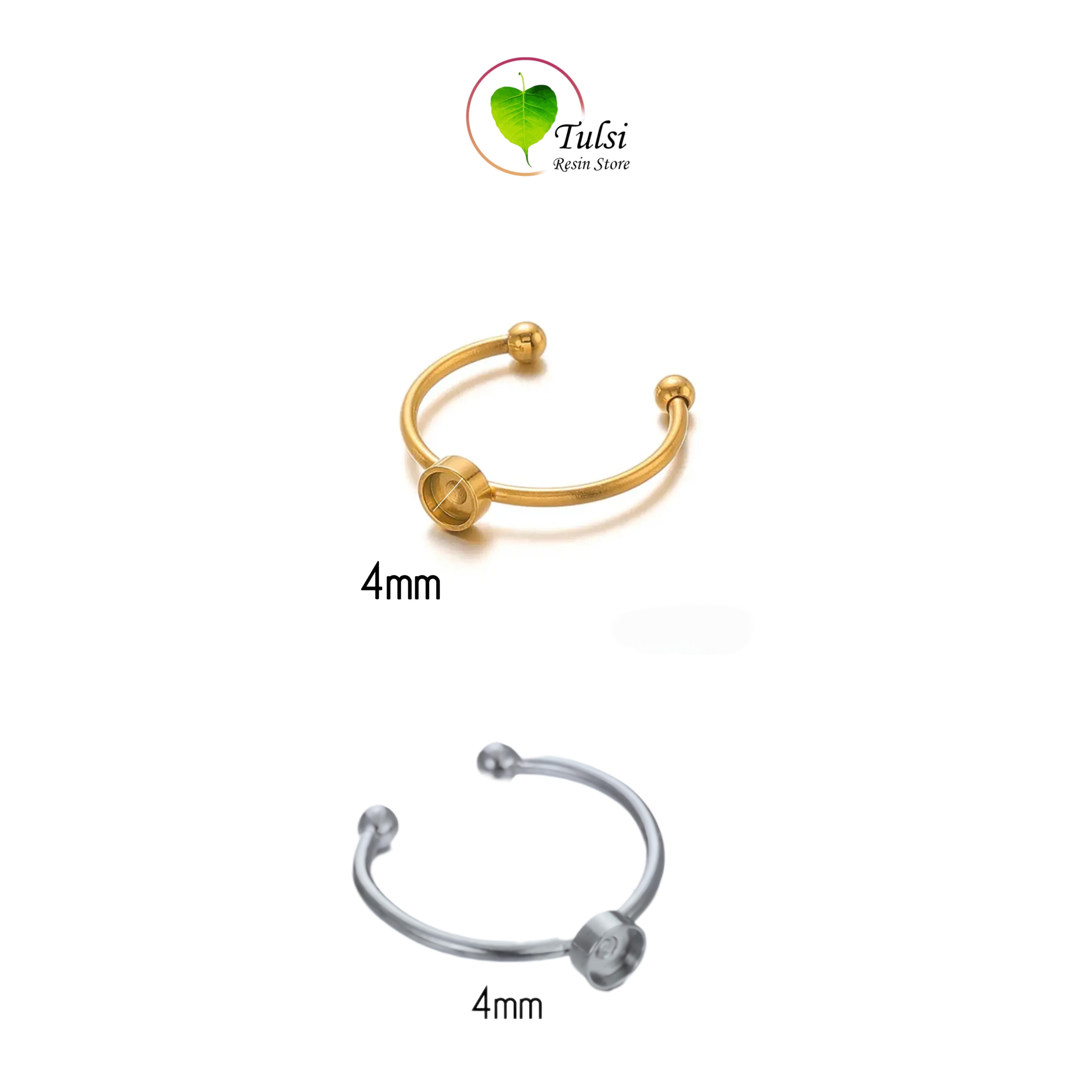 Bazel Ring Base (H) - AntiTarnish