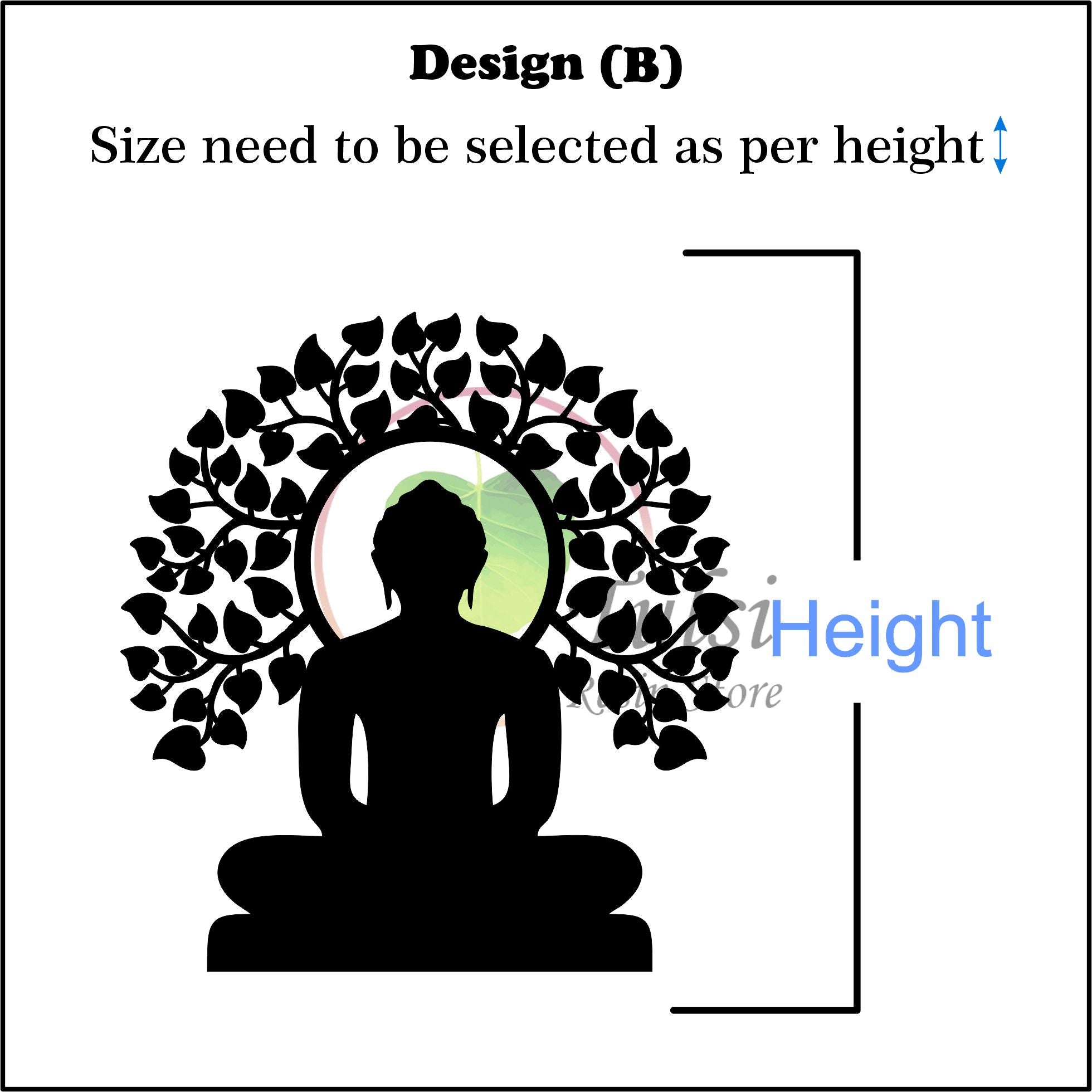 Custom Acrylic Mahaveer Swami - Design B