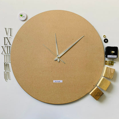 MDF Clock Set With Number
