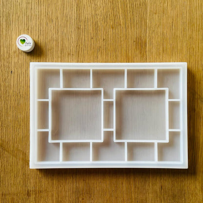 Rectangle Tray With Boundary - 12"