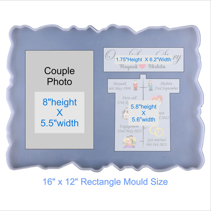 Custom Transparent Insert Sheet - Love Story