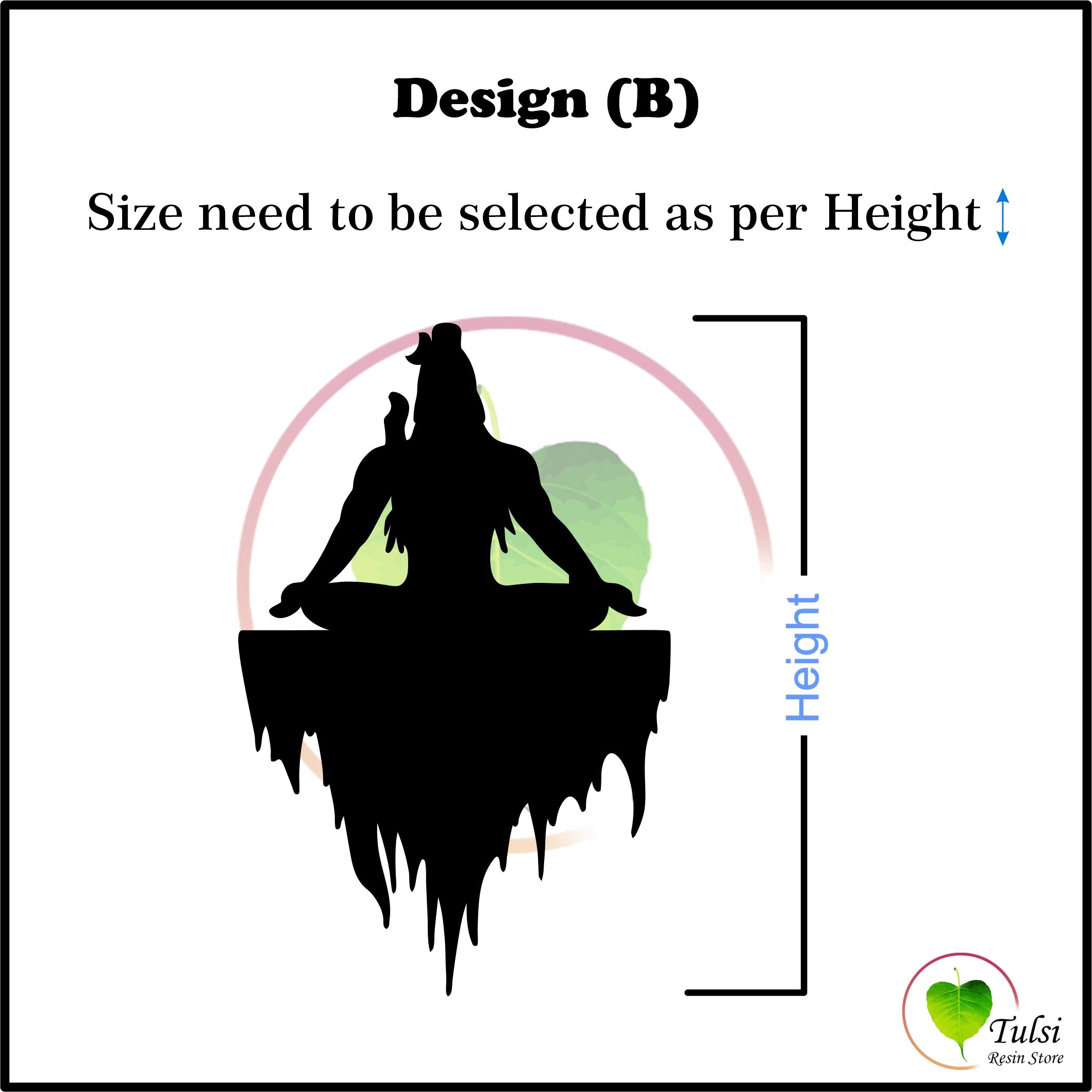 Custom Acrylic - Shiv ji (B)