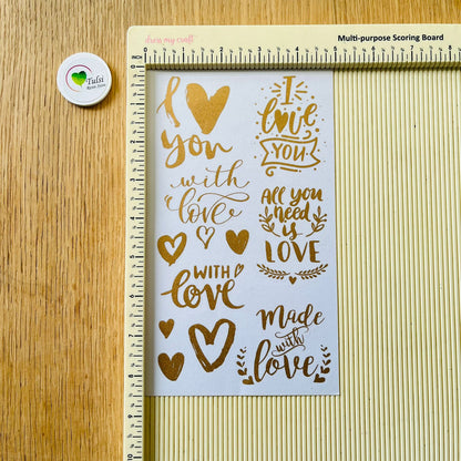 Colourful Deco Sticker (B)