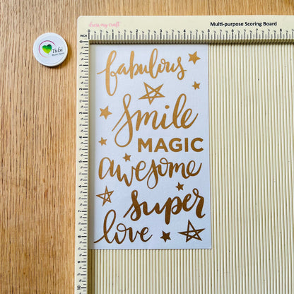 Colourful Deco Sticker (B)