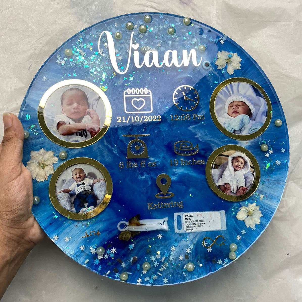 Acrylic Gold Frames (A)