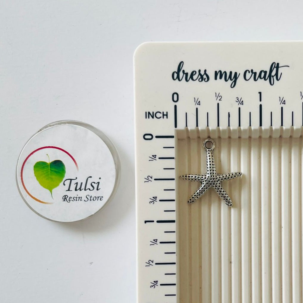 Silver Charm - Starfish (A) (5pc)