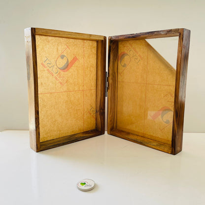 Teakwood Floating Frame (B) - Book