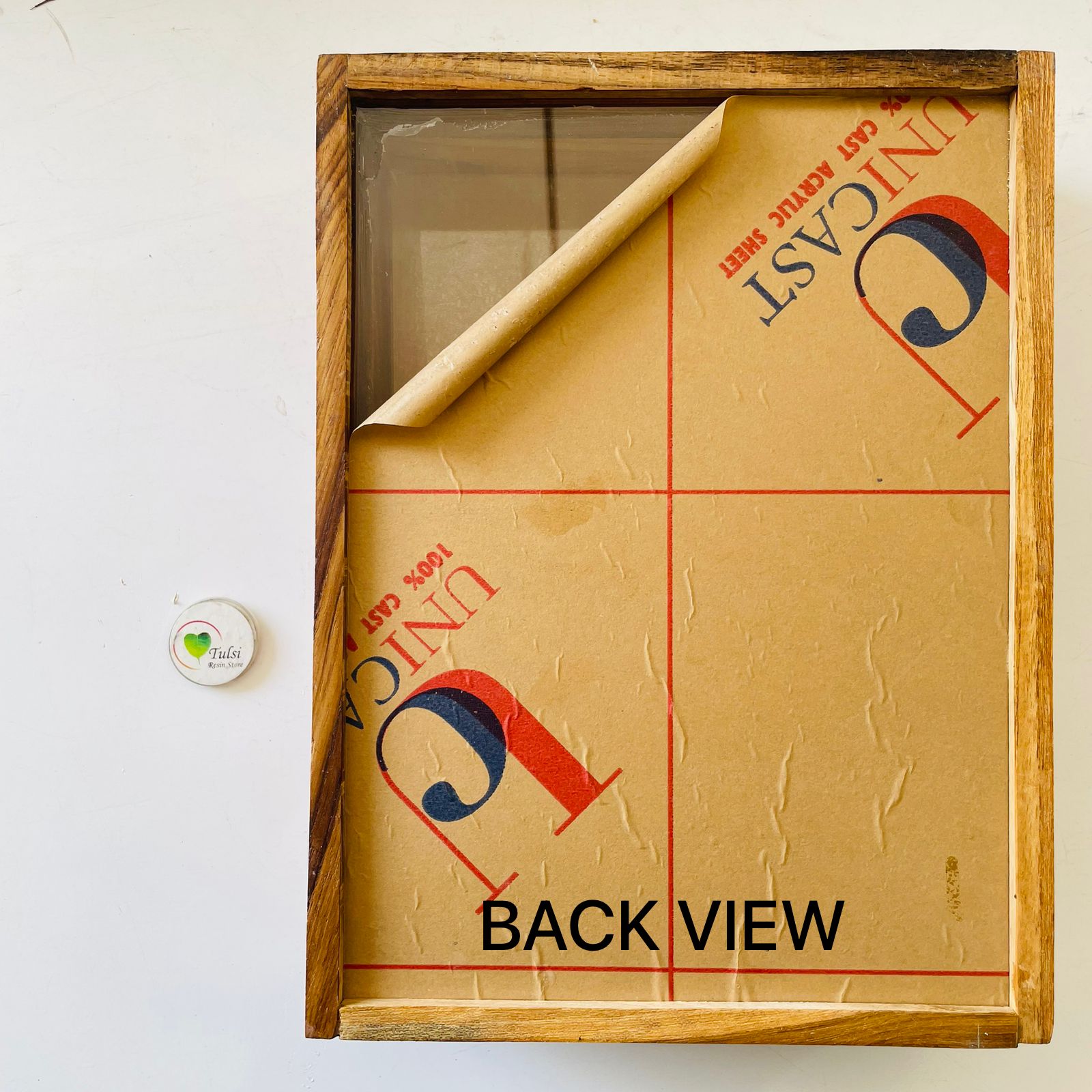 Teakwood Floating Frame (B) - Book