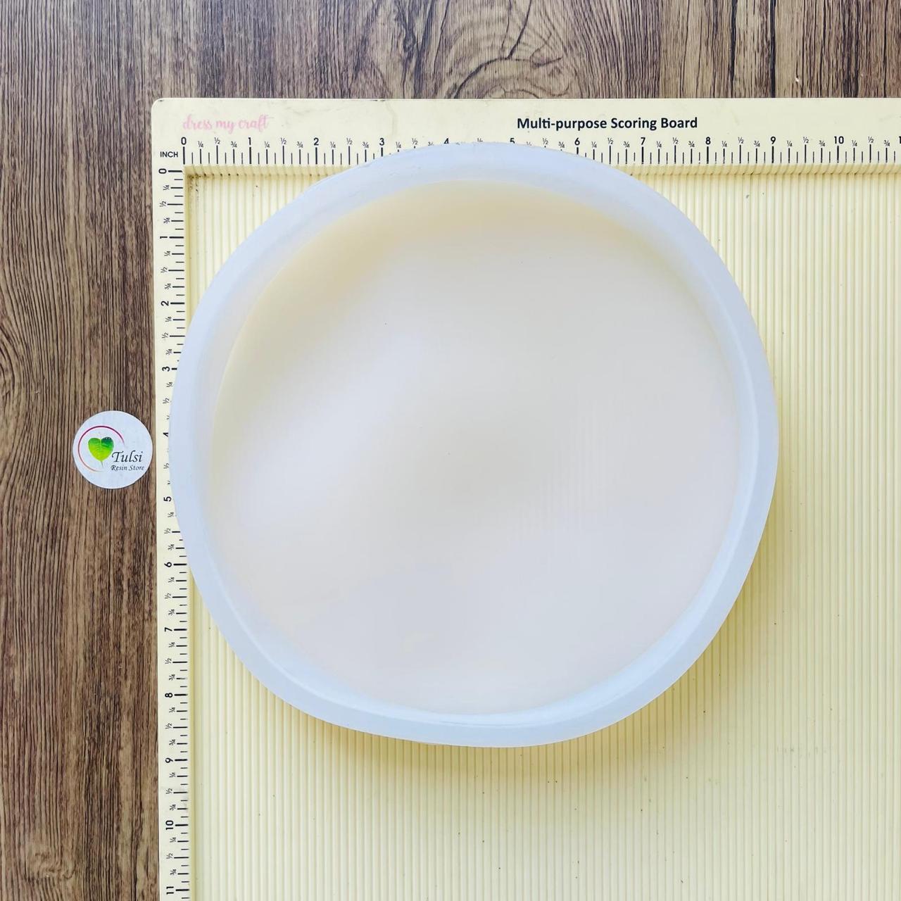 Round Tray Mould With Wooden Support