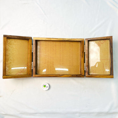 Teakwood Floating Frame (C) - Almirah