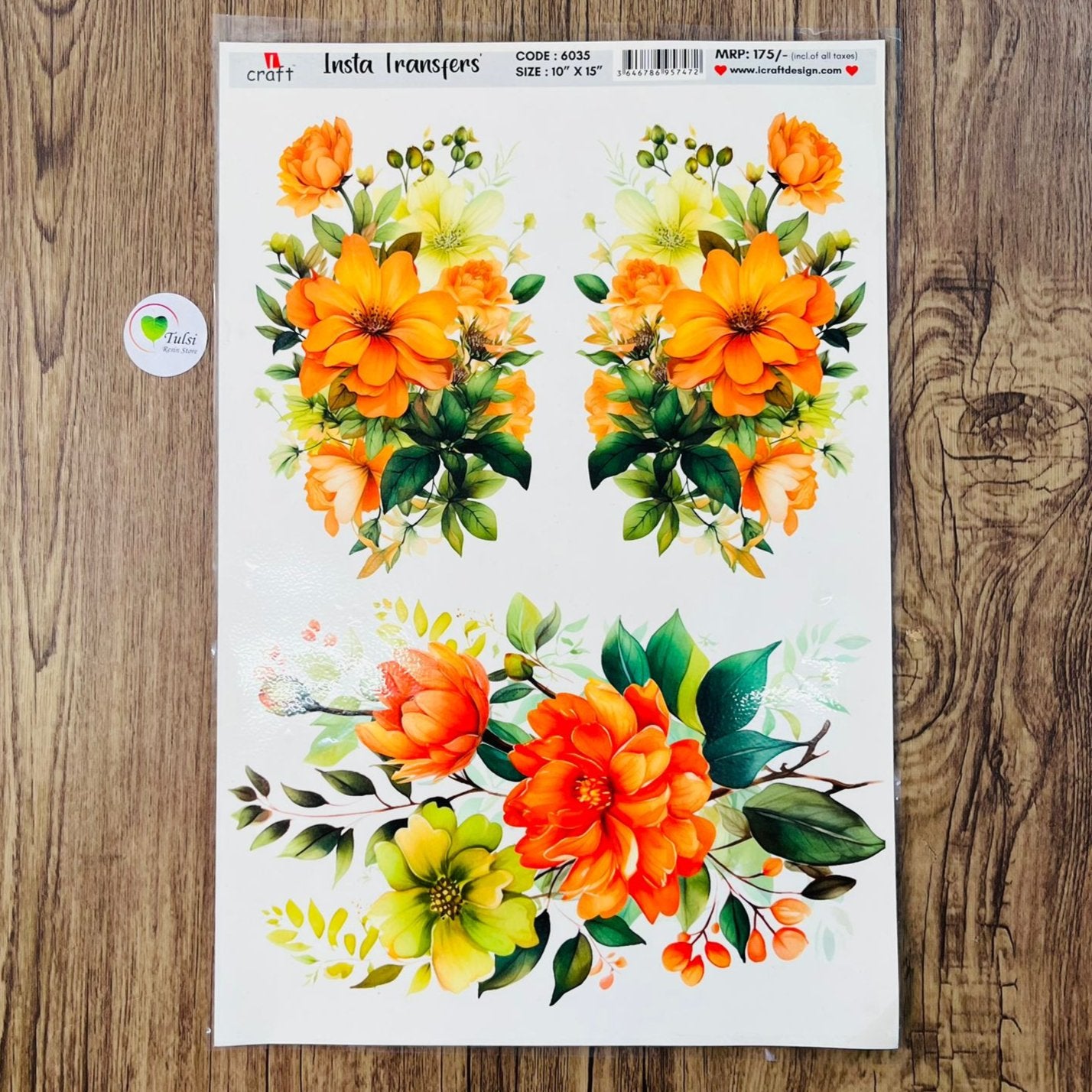 Water Transfer Sticker - Big (A)