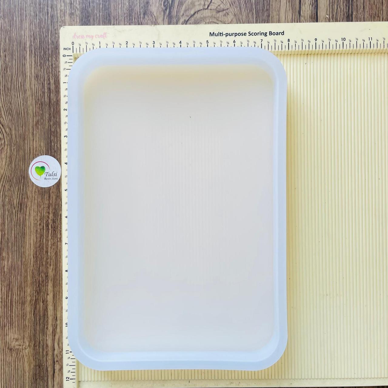 8" x 11.5" Rectangle Tray Mould With Wooden Support