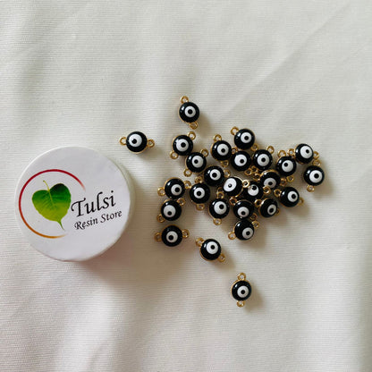 Evil Eye Charm With Two Hooks - B