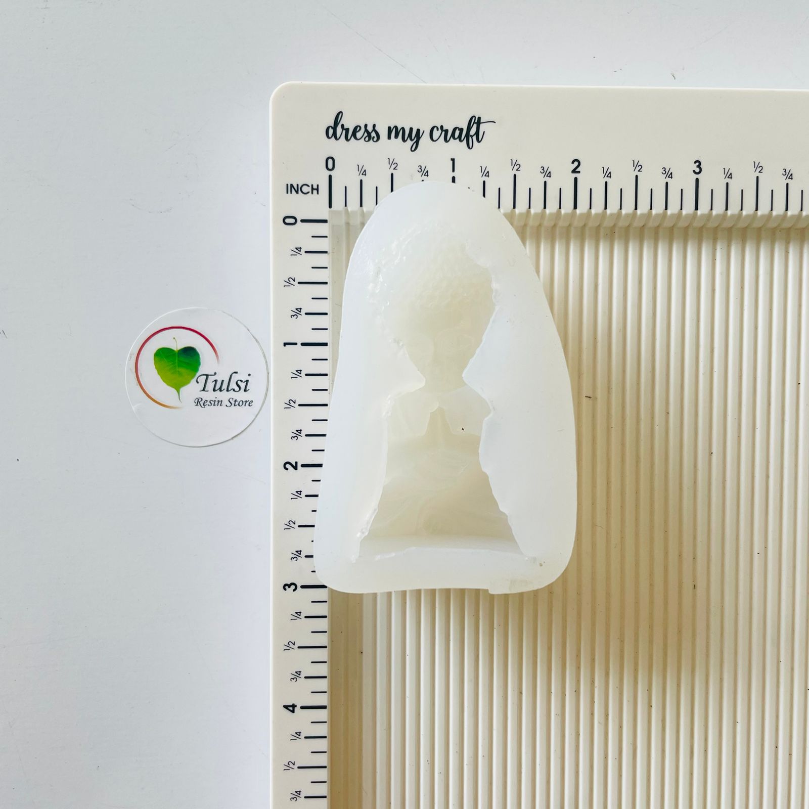 3D Buddha Candle Mould