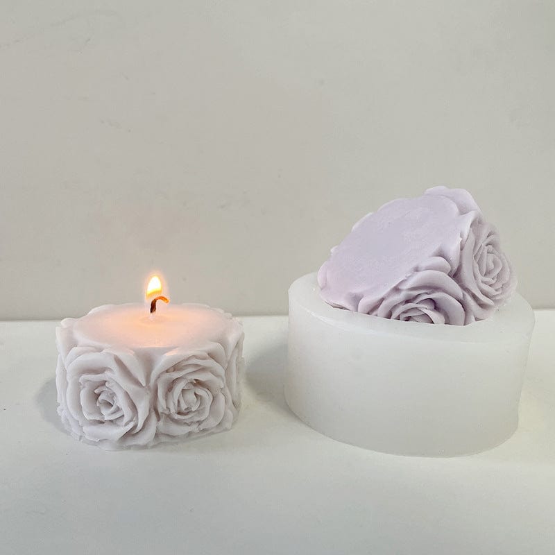 Rose Candle Mould (D)
