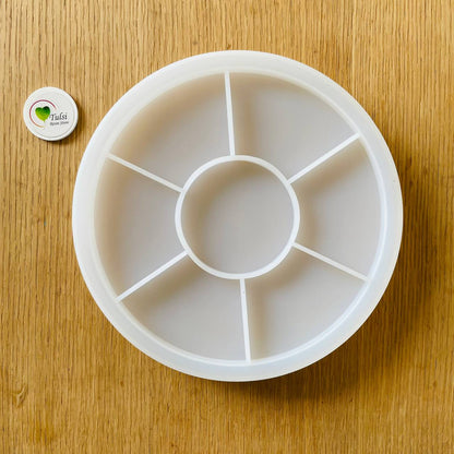 8" Round Mould Tray With Boundary
