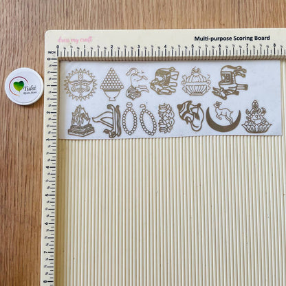 Distash/Defective Metal Sticker - 14 Swapna (2 set)