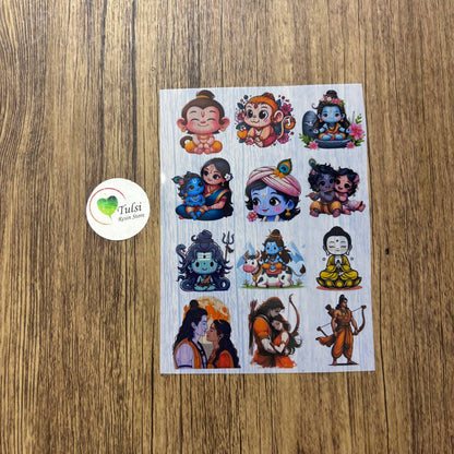 A6 Insert Sheet - God Idols (A)