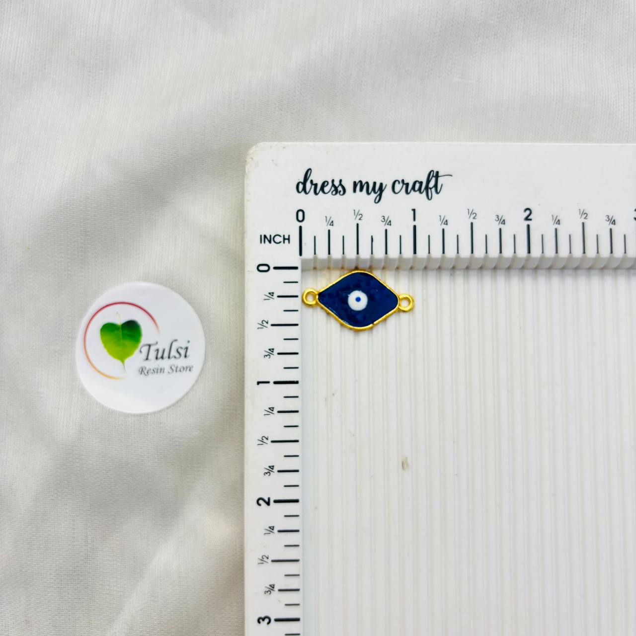 Evil Eye Charm With Two Hooks - N