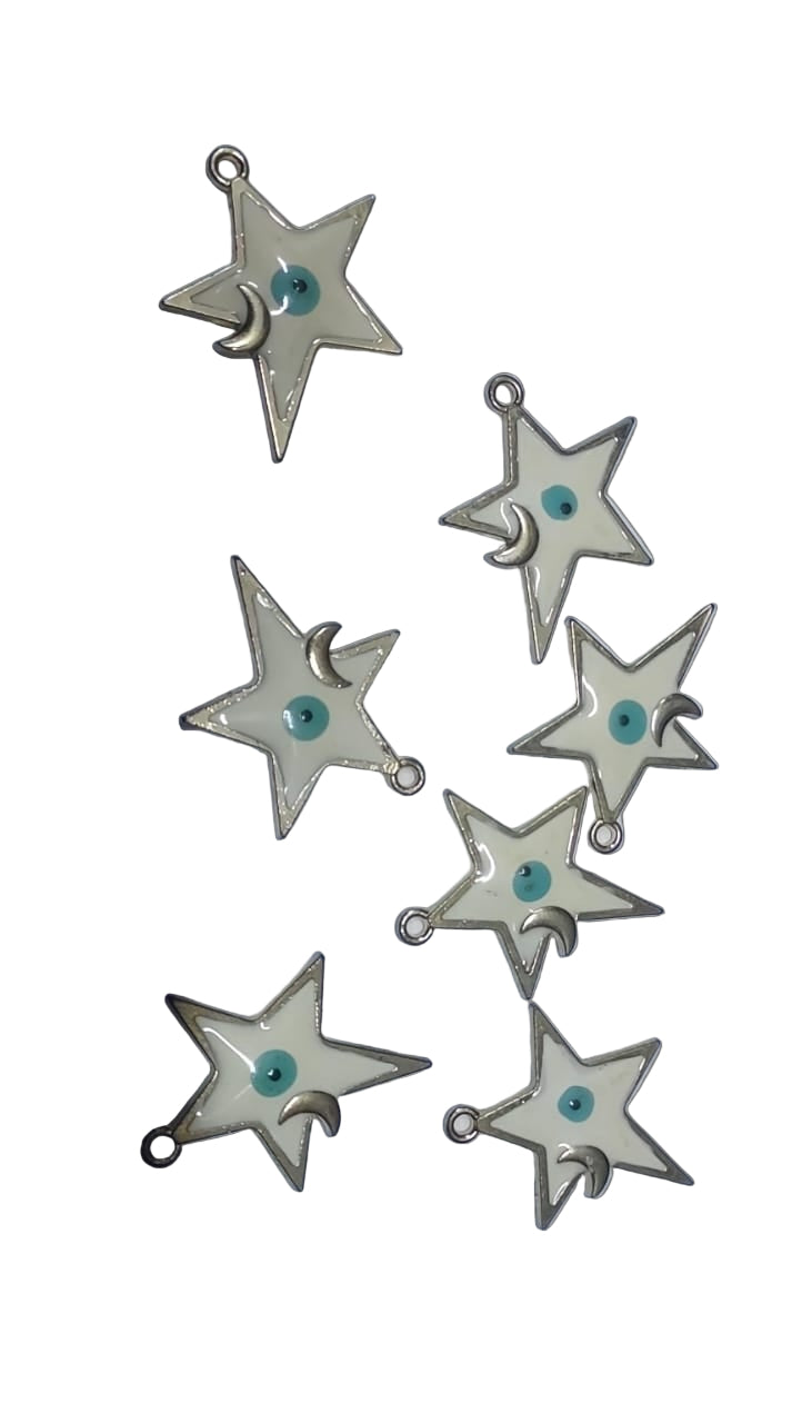 Star Evil Eye Charm (B)