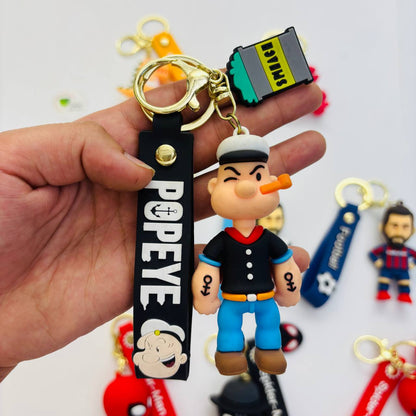Fancy Rubber Keychains