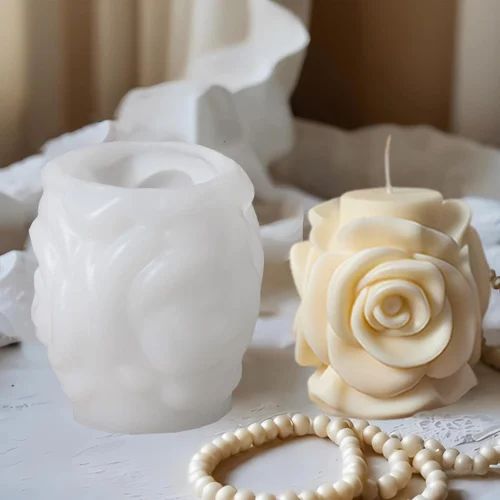 Rose Candle Mould (A)