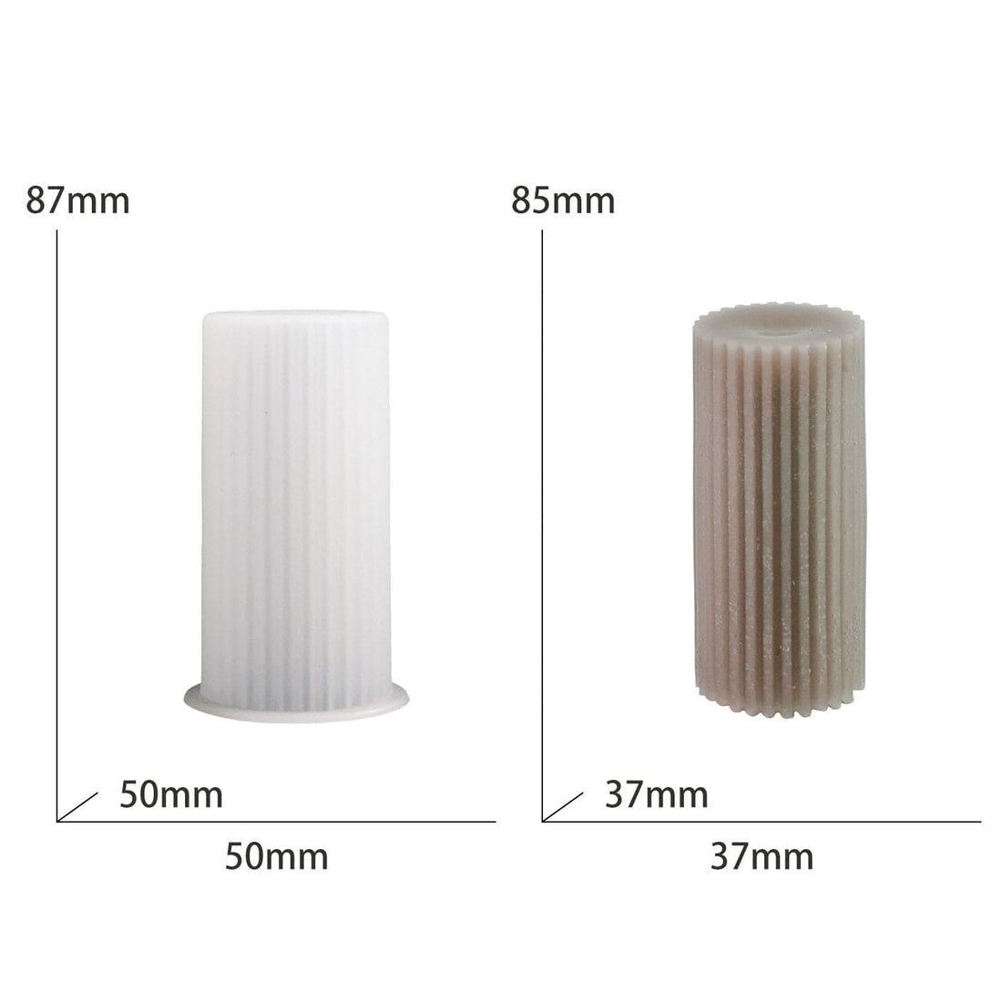 Pillar Candle Mould (A1) - Cylinderical