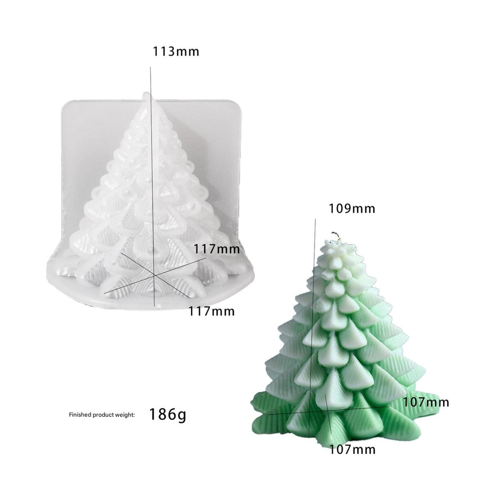 Christmas Tree Candle Mould (A)