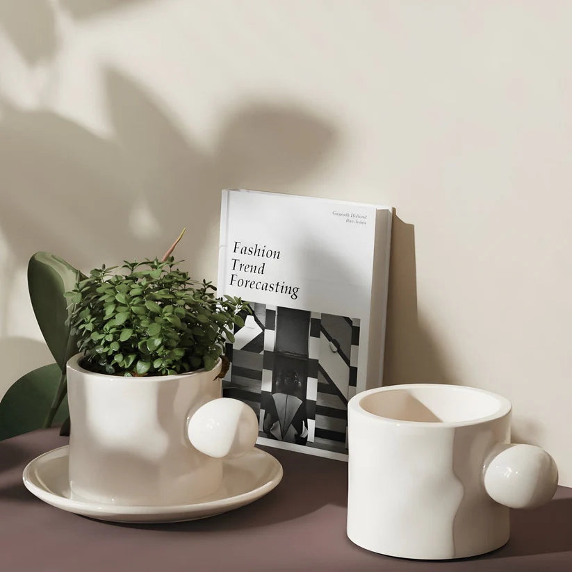 Coffee Cup Planter Pot Candle Mould