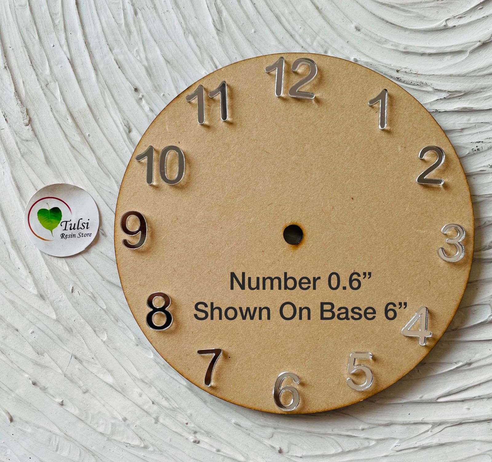 0.6" English Numbers